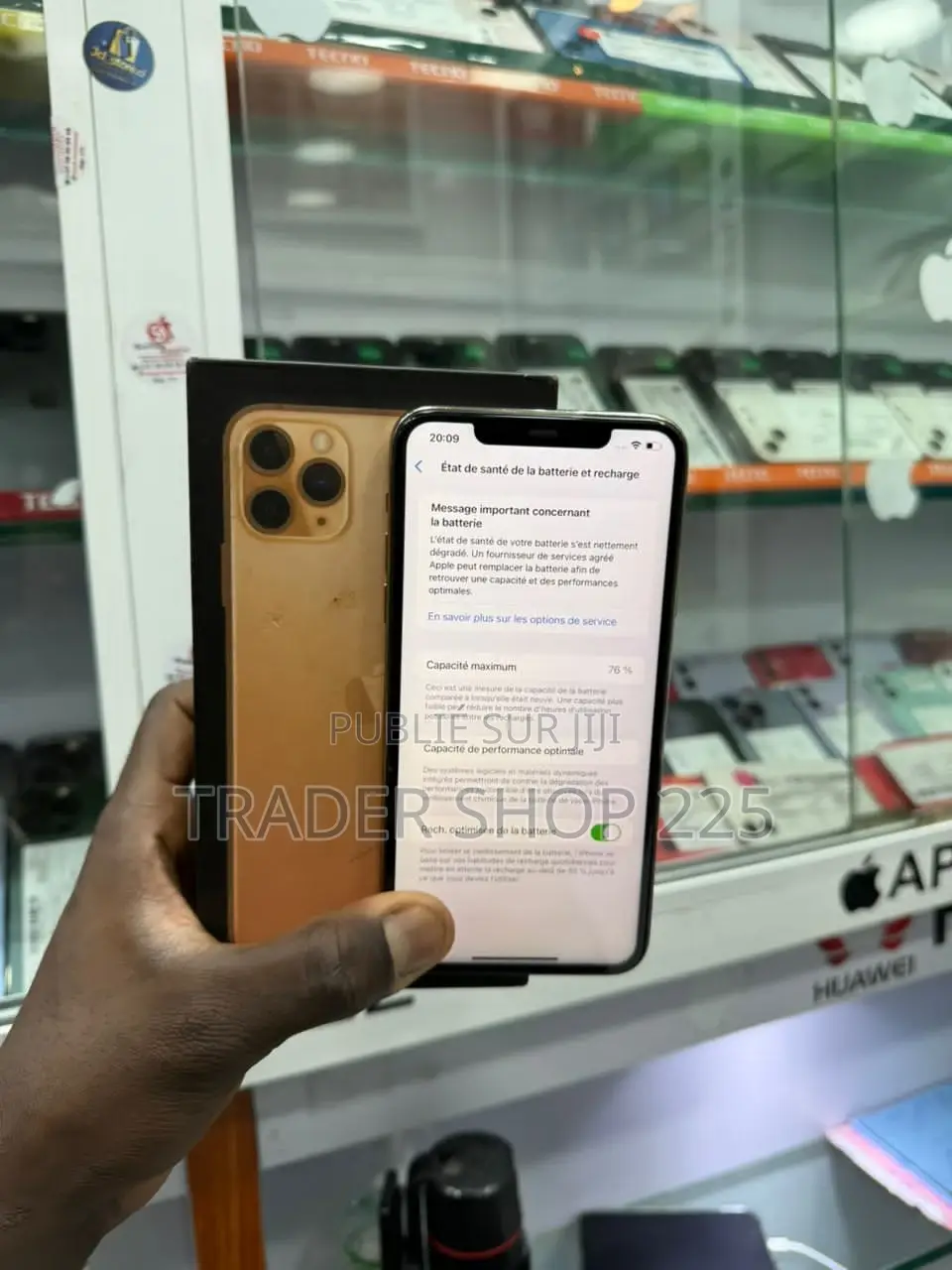 New Pomme iPhone 11 Pro Max 64 GB Doré