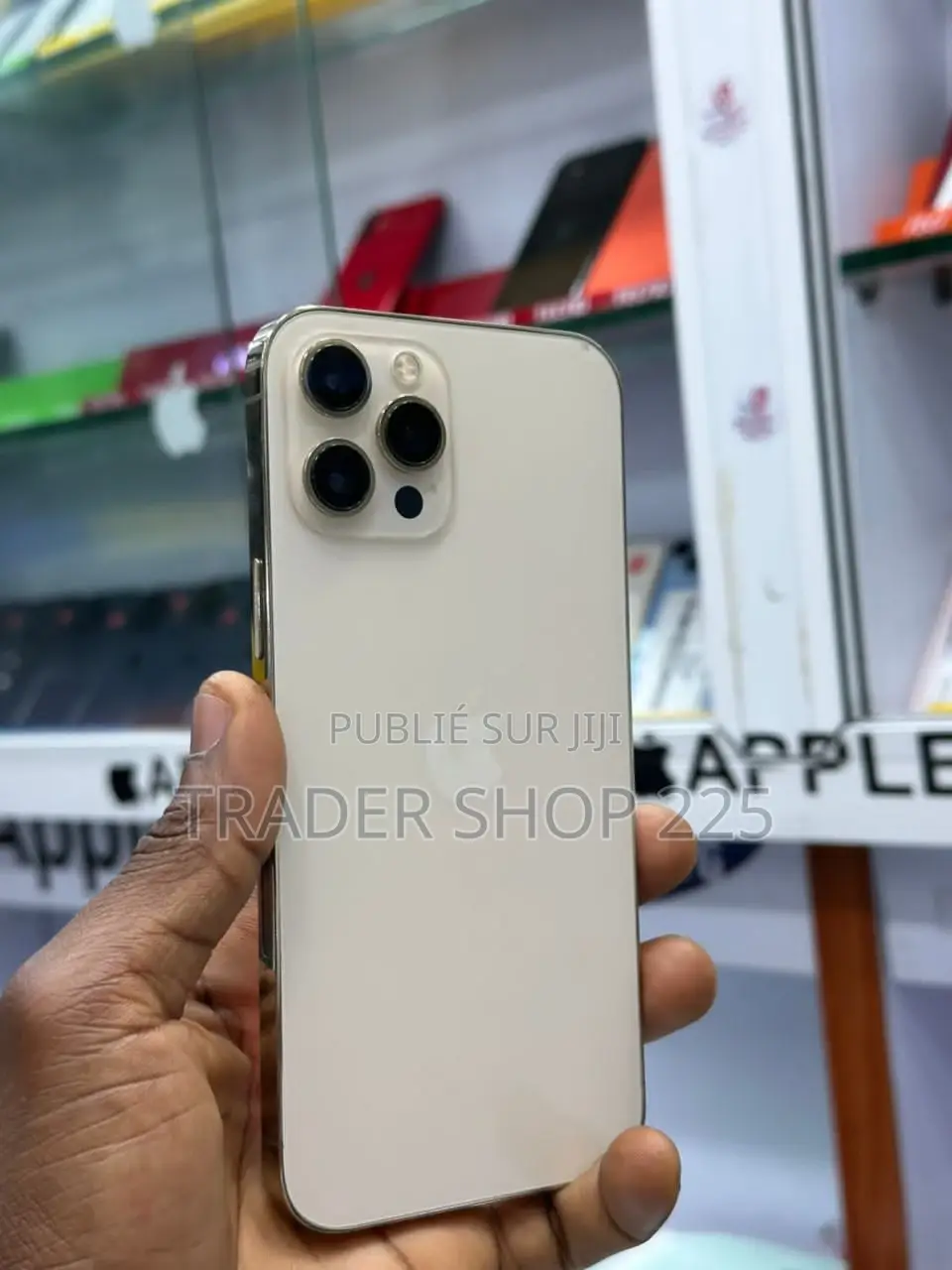 Pomme iPhone 12 Pro Max 256 GB Blanc