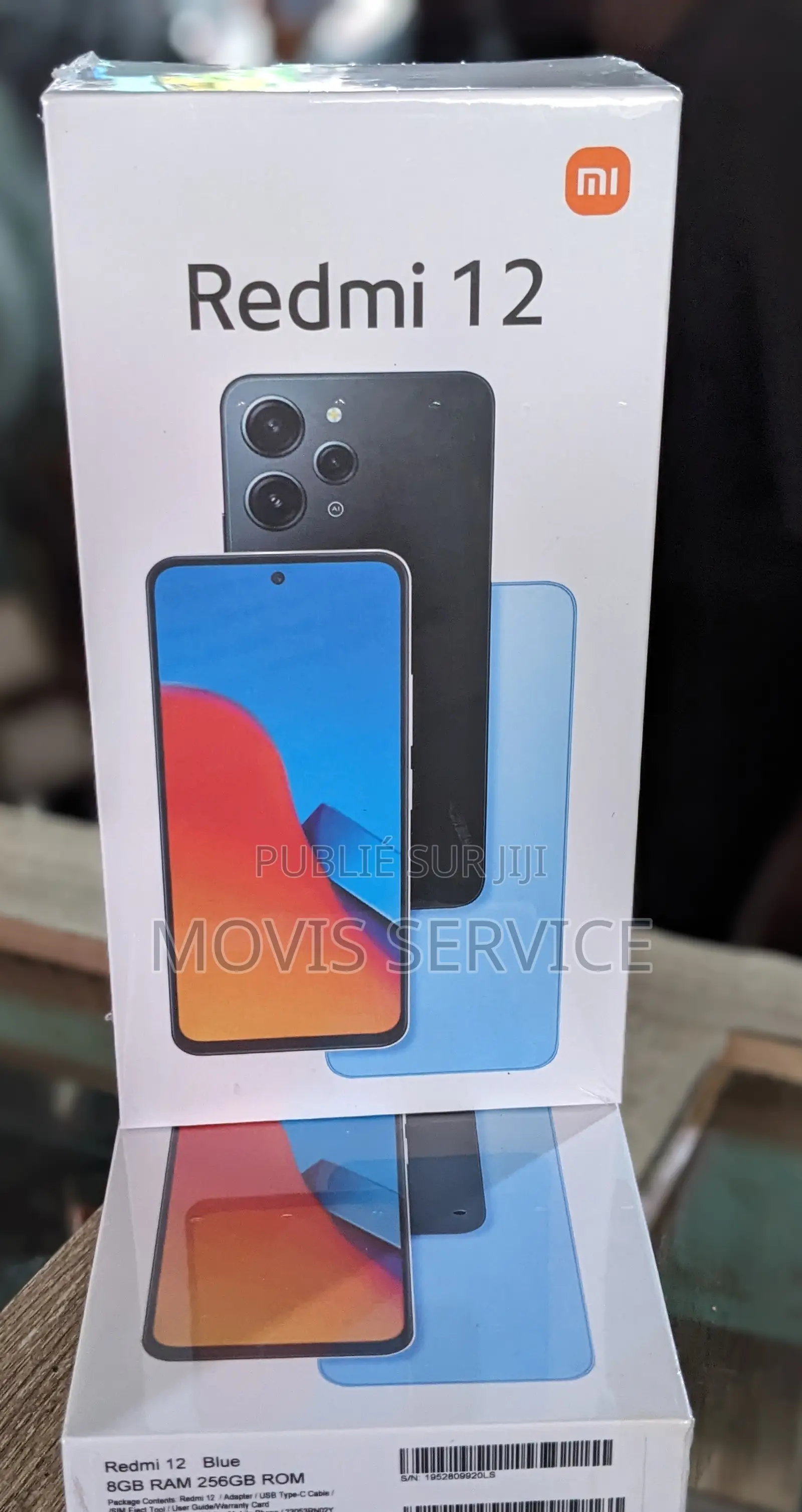 New Xiaomi Redmi 12 256 GB Bleu