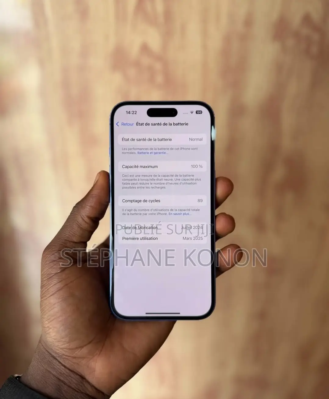 Neuf Pomme iPhone 16 128 GB Bleu