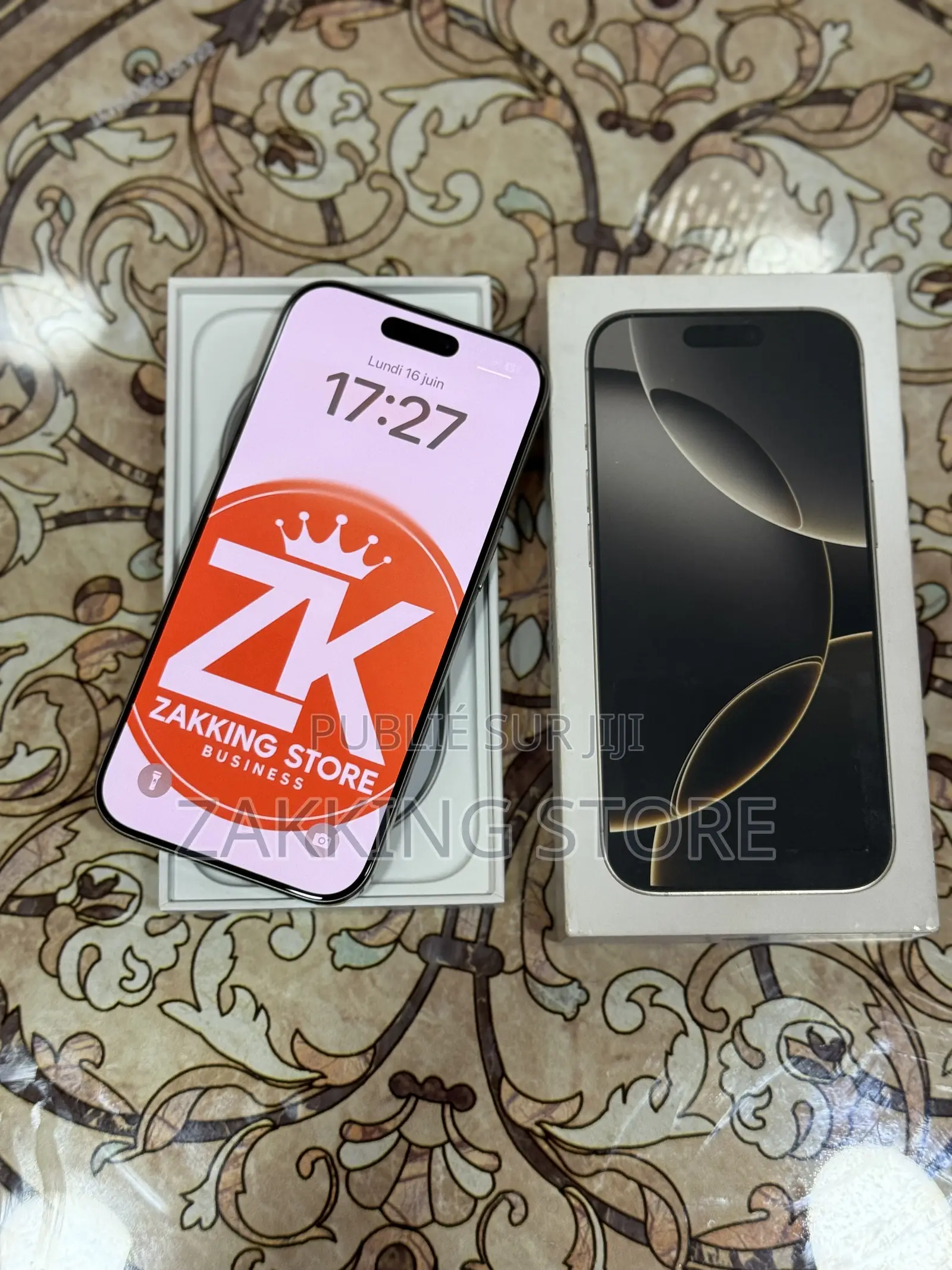 Pomme iPhone 16 Pro 128 GB Bronze