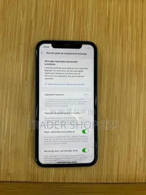 Pomme iPhone 11 64 GB Bleu