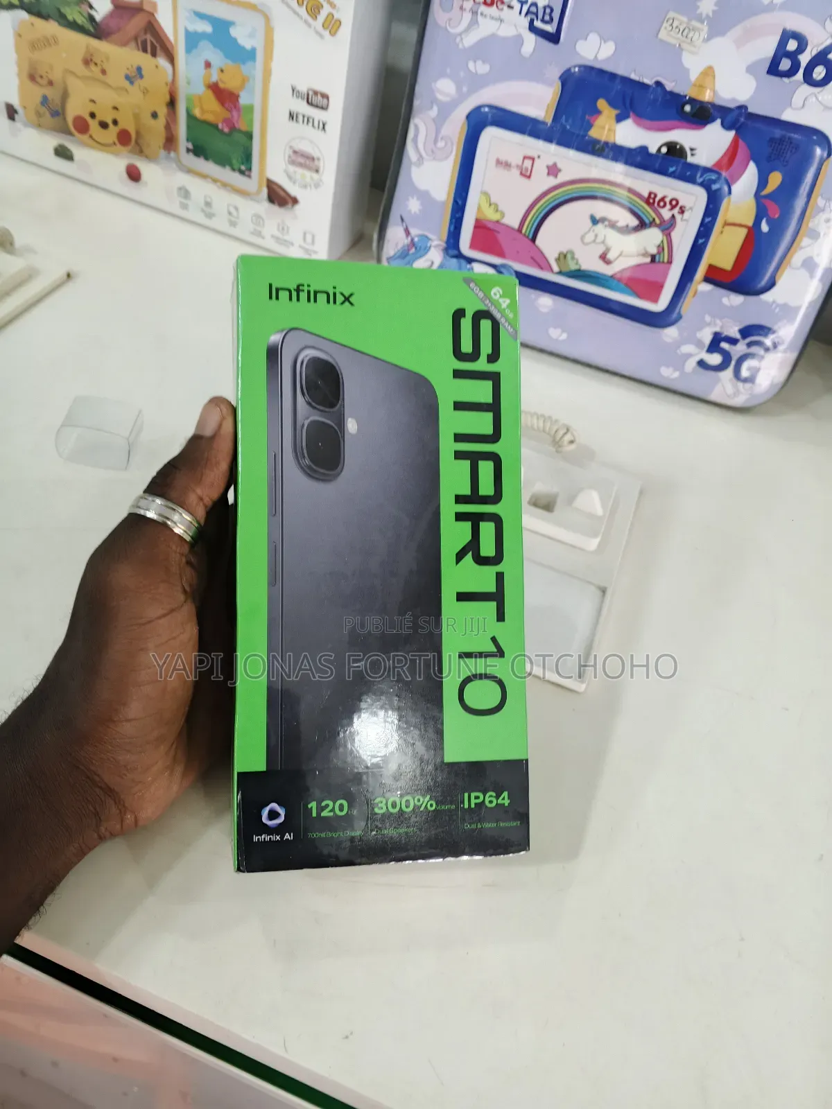 New Infinix Smart 10 128 GB Black