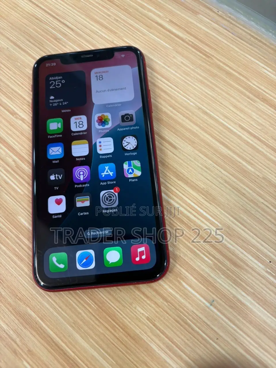 Pomme iPhone 11 64 GB Rouge