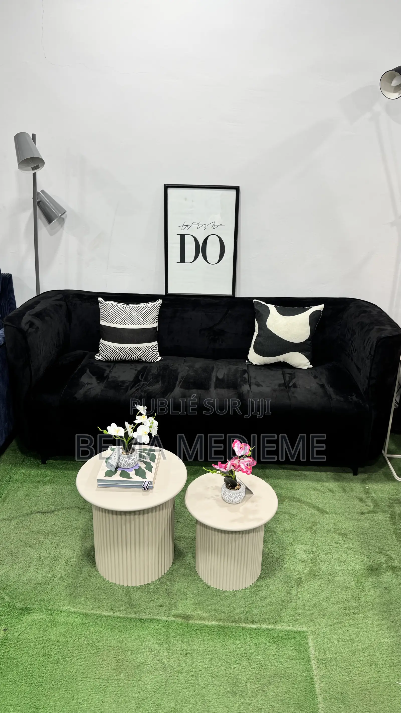 2 Tables Gigognes "Eino" Beige,
