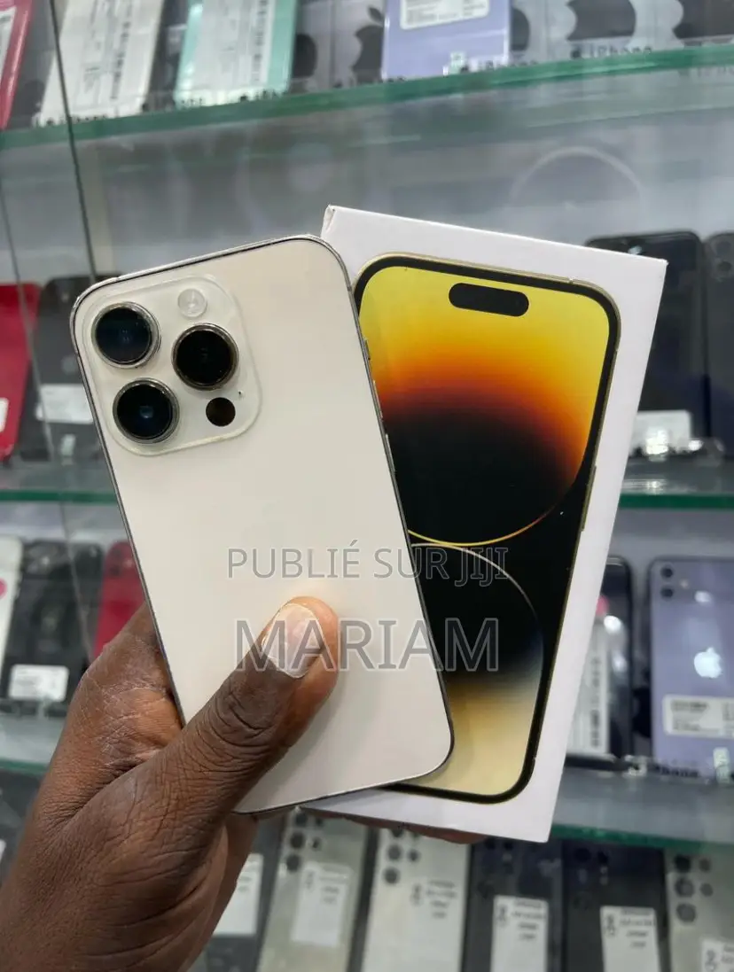New Pomme iPhone 14 Pro 128 GB Doré