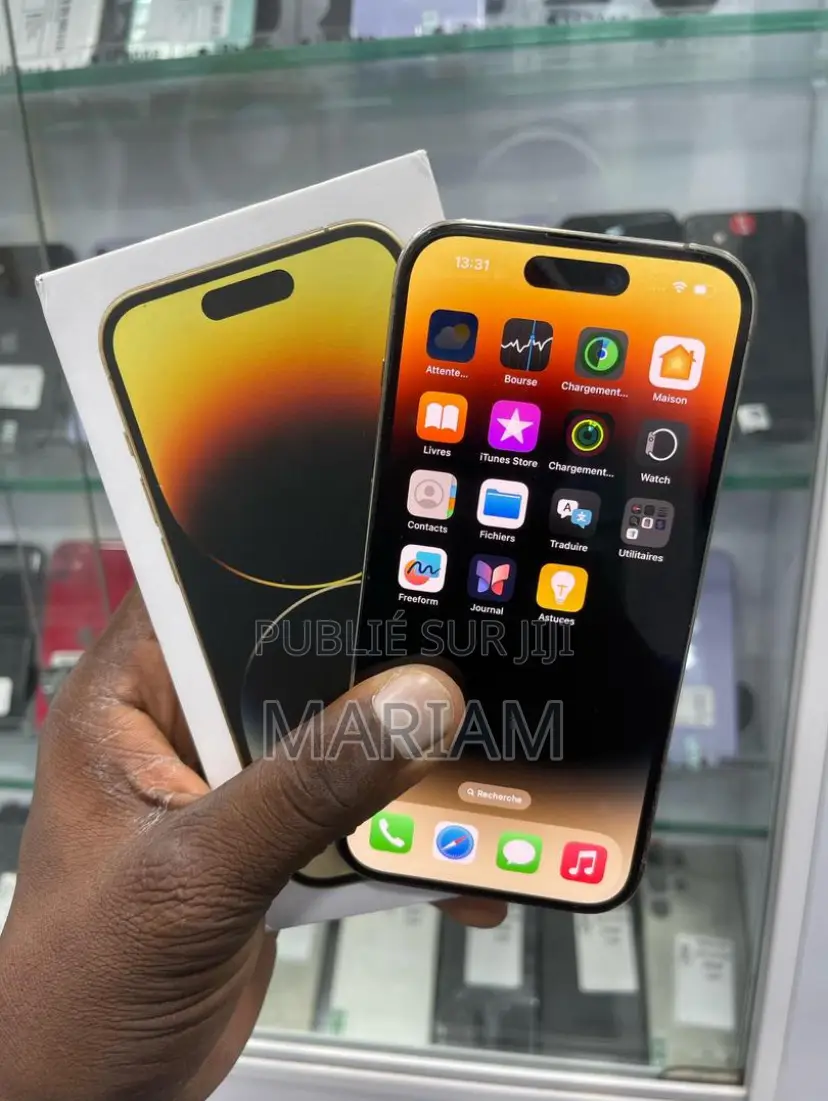 New Pomme iPhone 14 Pro 128 GB Doré