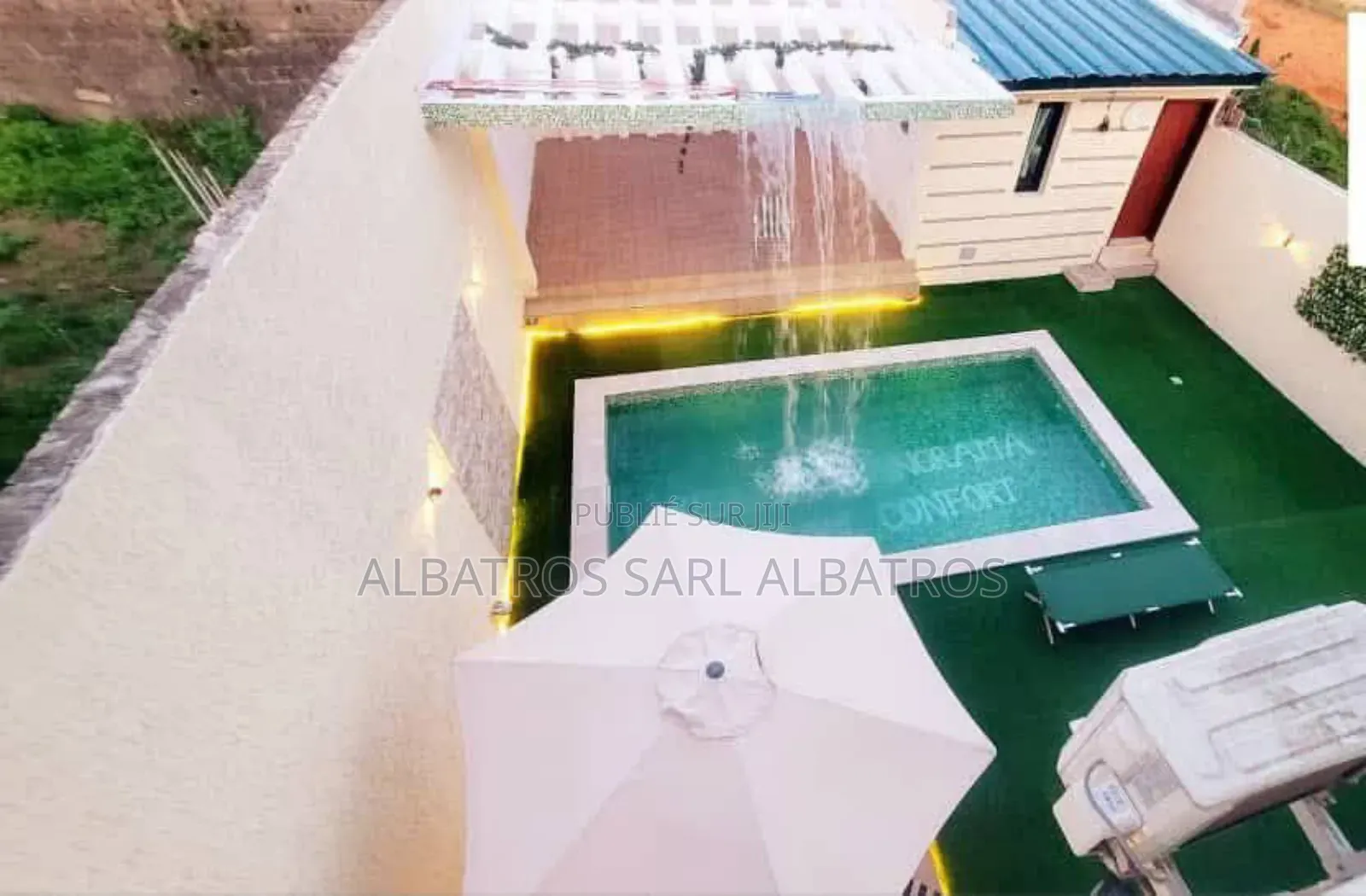 Furnished 7chbre Maison de ville/terrasse dans Villa Duplexe, Cocody