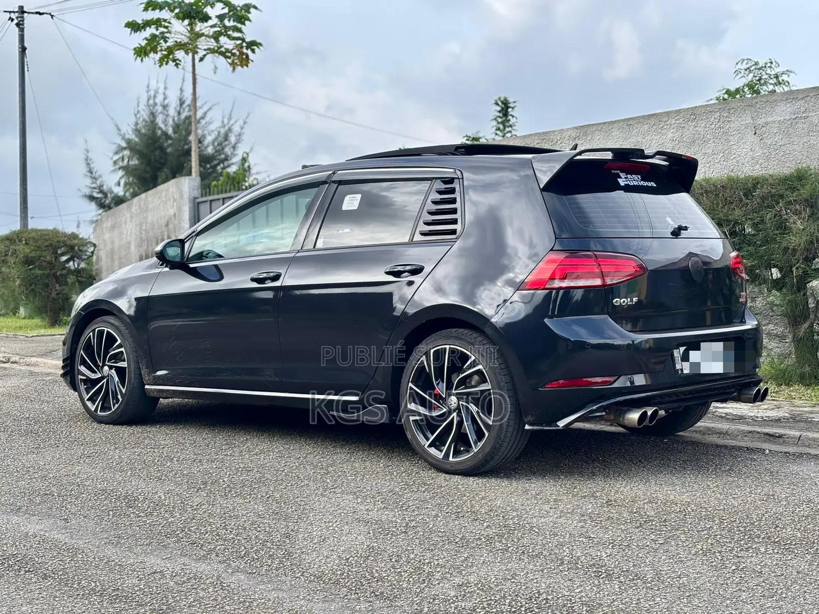 Volkswagen Golf SportWagen 2021 Noir