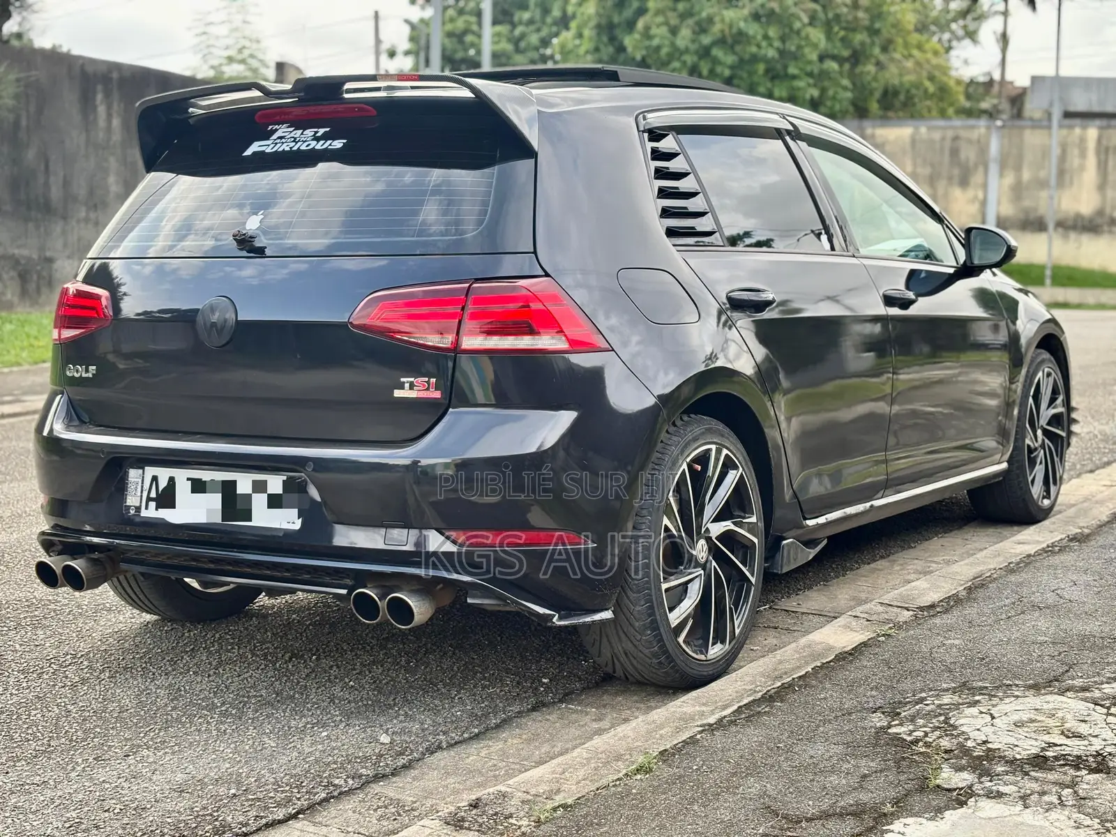 Volkswagen Golf SportWagen 2021 Noir