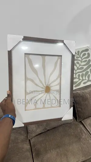 Tableau Décoratif « Cadre Avec Imprimé Moderne »