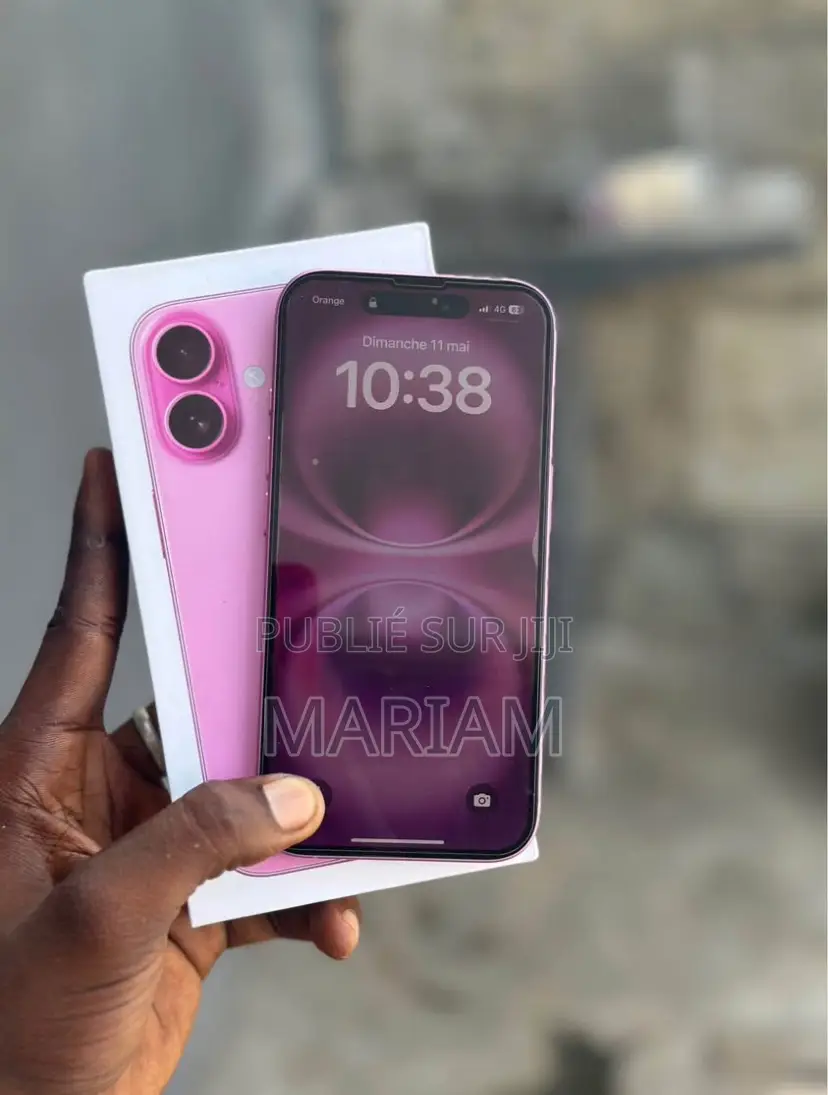 New Pomme iPhone 16 128 GB Rose