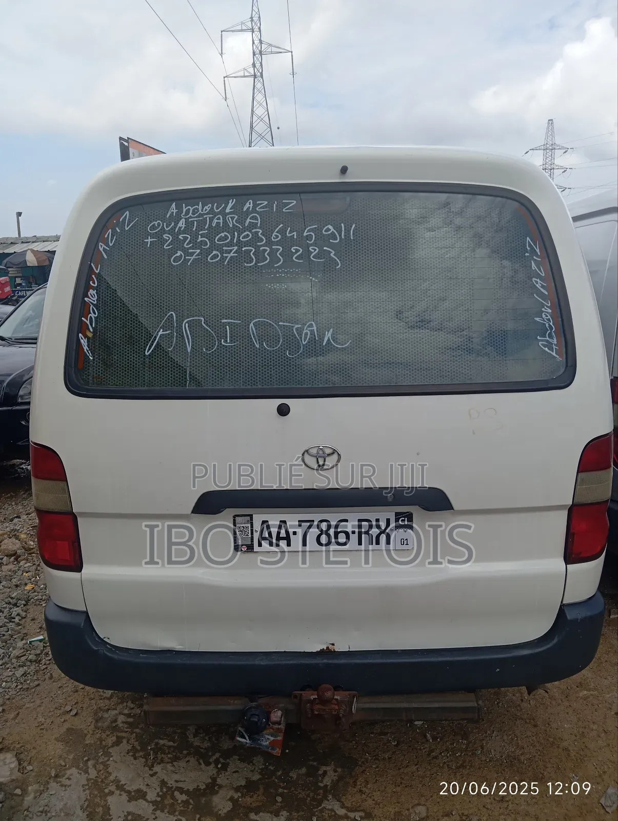 Toyota HiAce 2018 Blanc