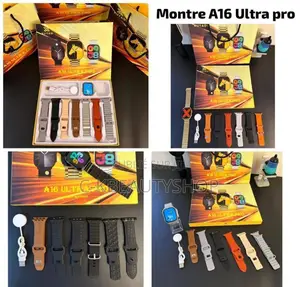  Montre Connectée A16 Ultra Pro – Qualité Premium !