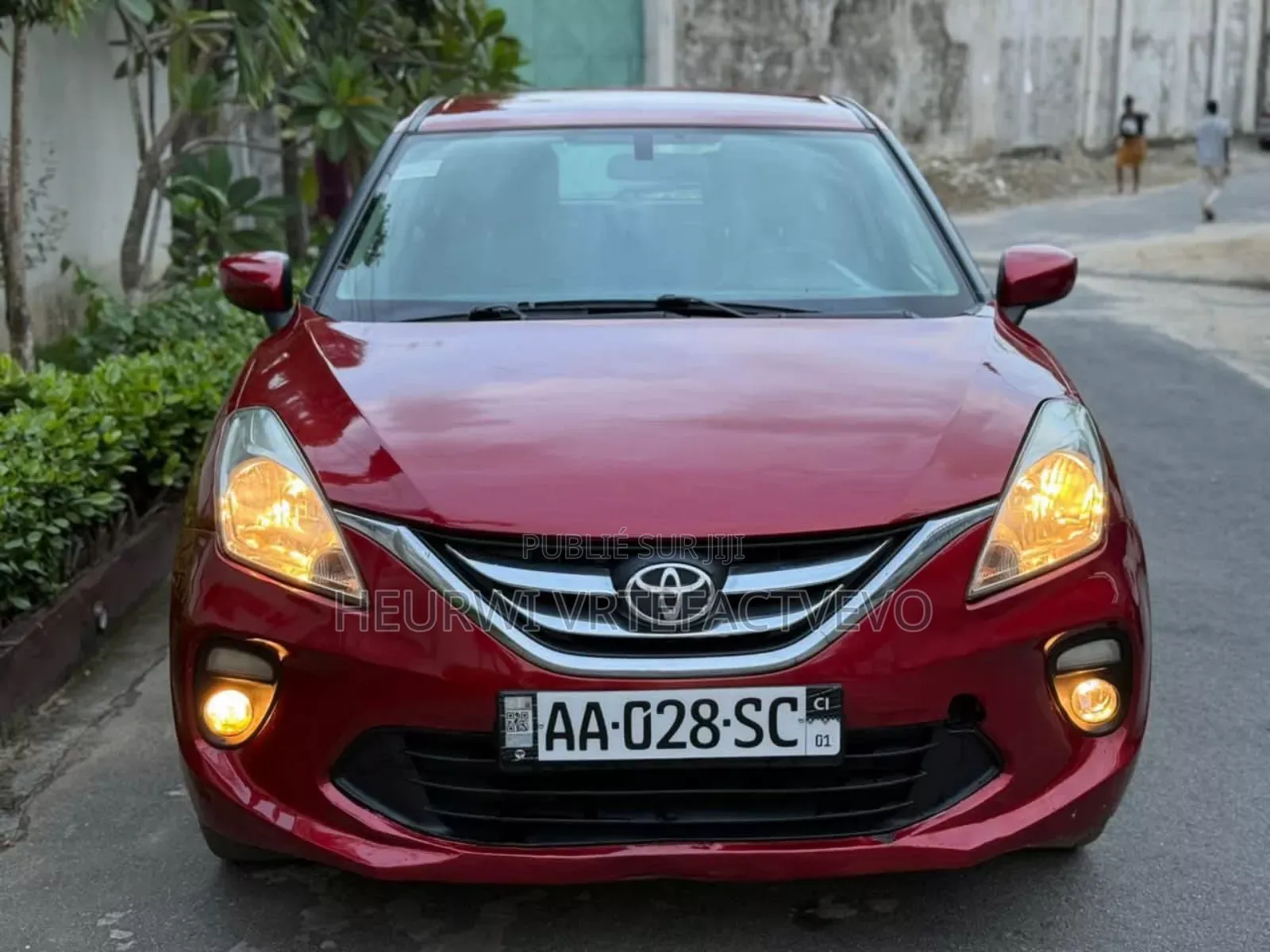 Toyota Starlet 2022 Rouge