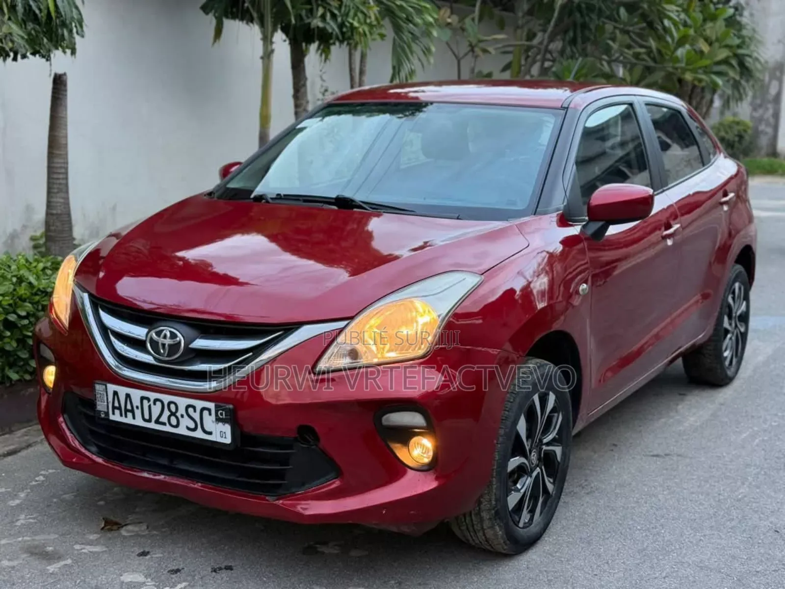 Toyota Starlet 2022 Rouge