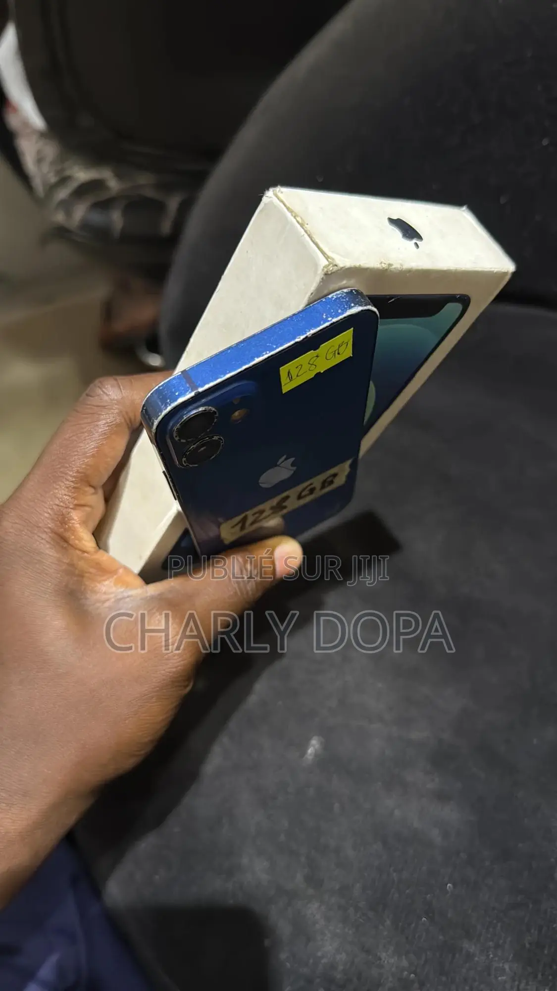 Pomme iPhone 12 mini 128 GB Bleu