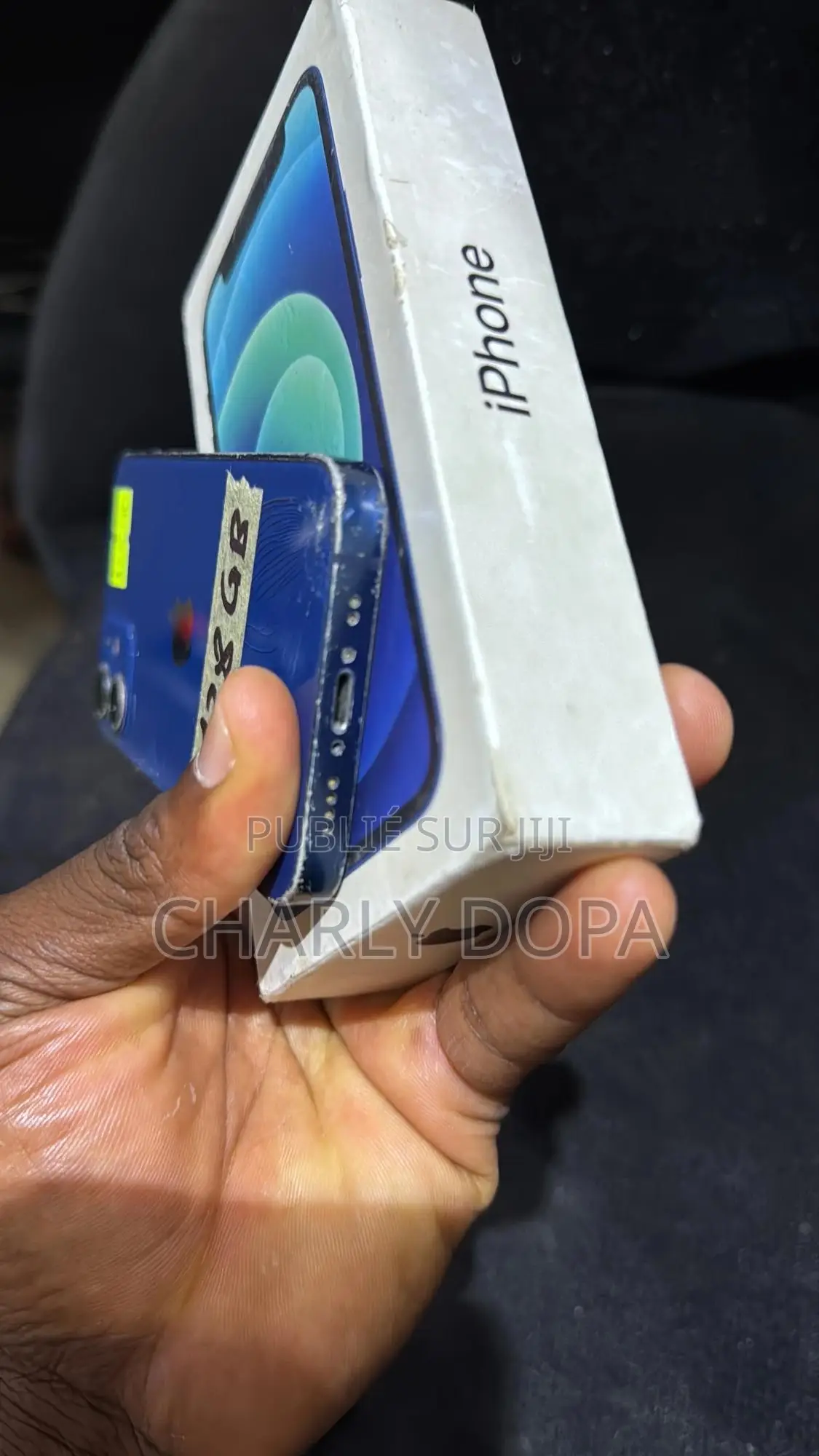 Pomme iPhone 12 mini 128 GB Bleu