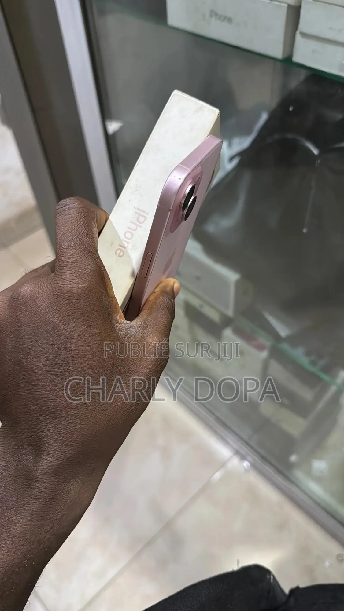 Pomme iPhone 15 128 GB Rose