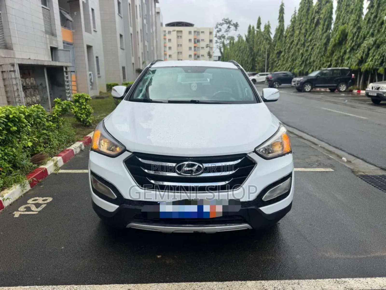 Hyundai Santa Fe GLS 4dr SUV (3.3L 6cyl 6A) 2014 Blanc