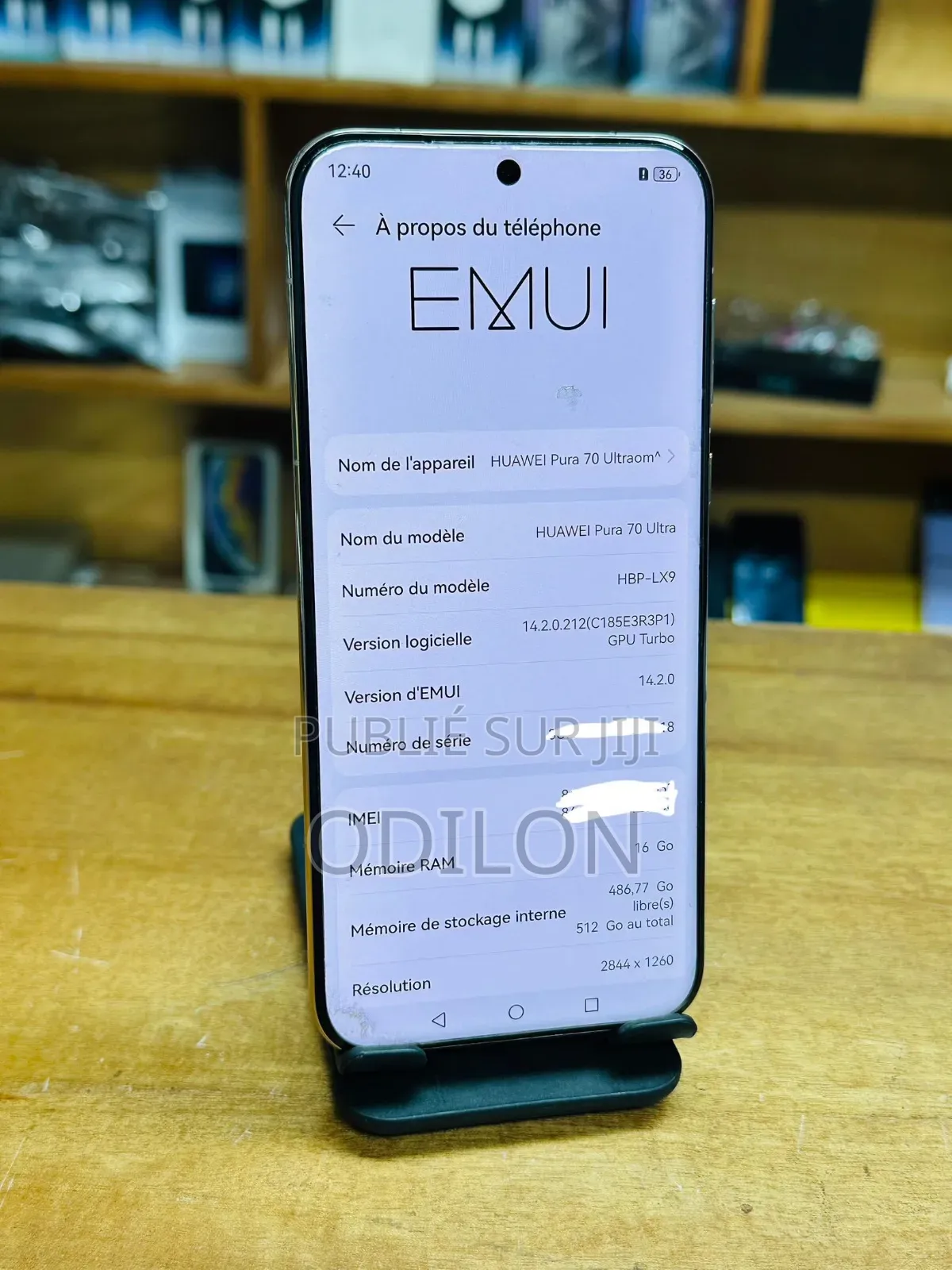 Huawei Pura 70 Ultra 512 GB Vert