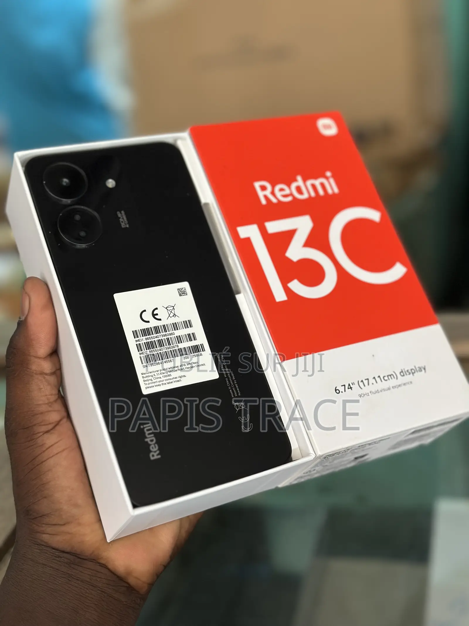 New Xiaomi Redmi 13C 256 GB Noir
