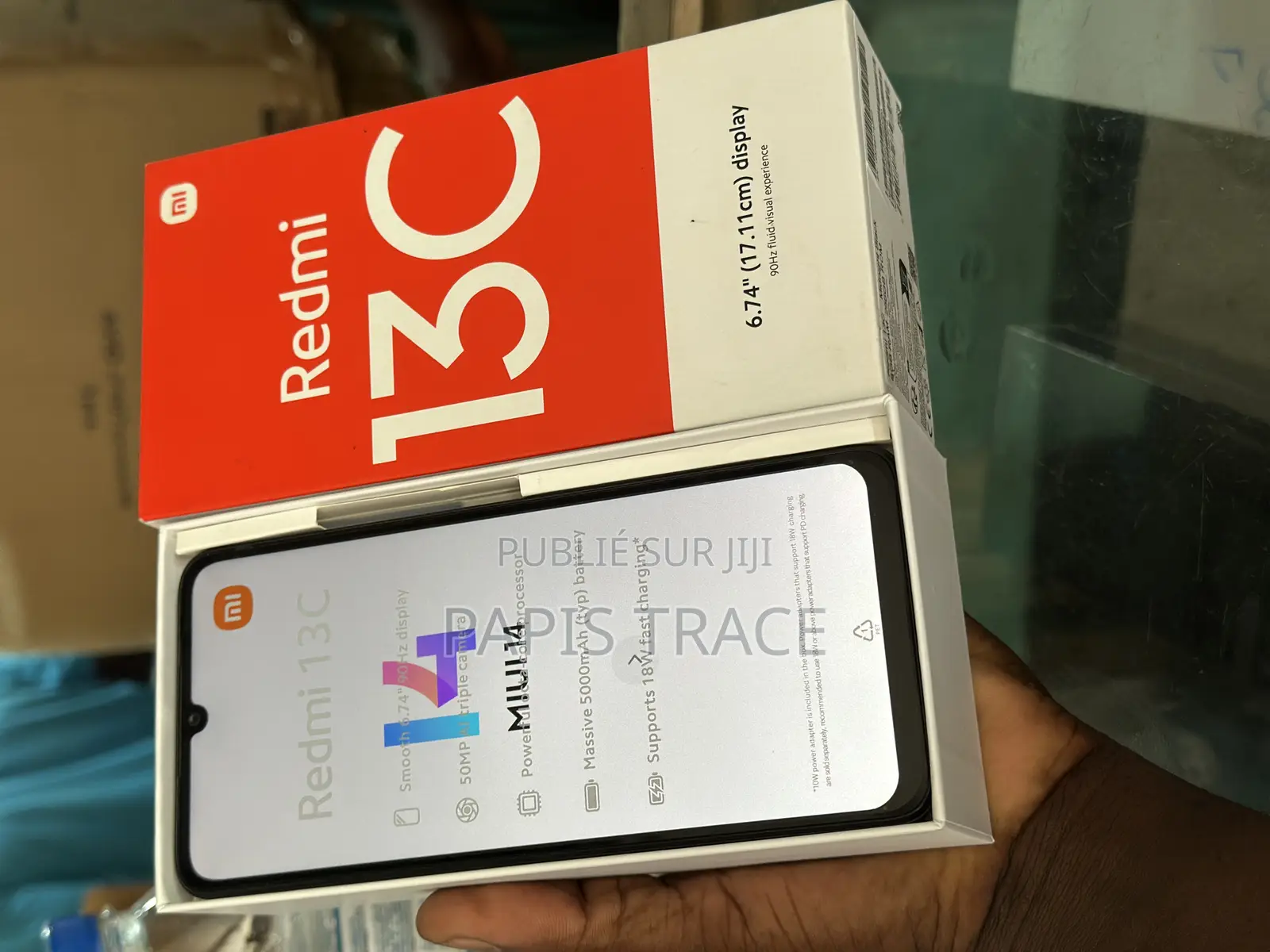 New Xiaomi Redmi 13C 256 GB Noir