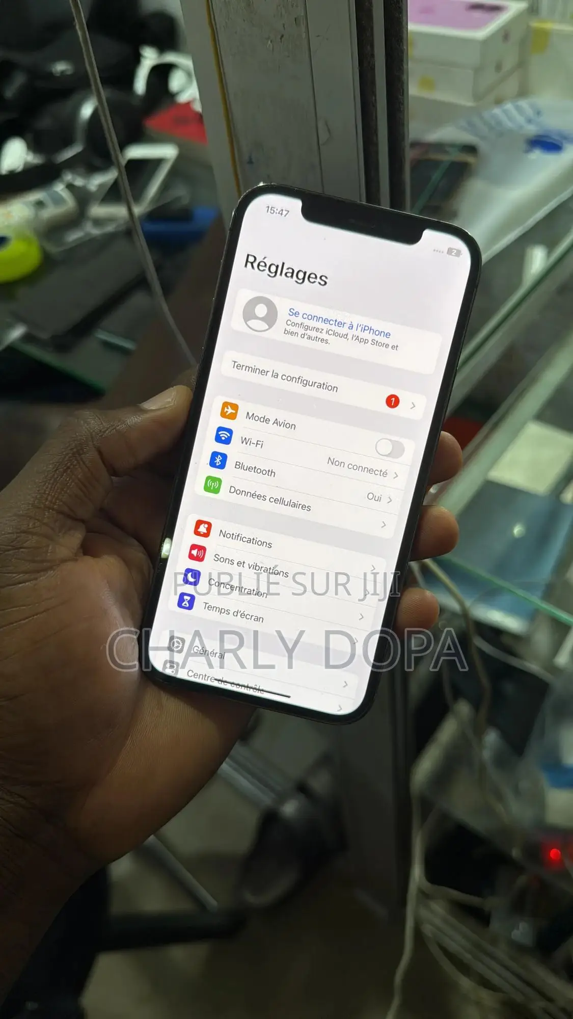 Apple iPhone 12 Pro 128 GB Noir