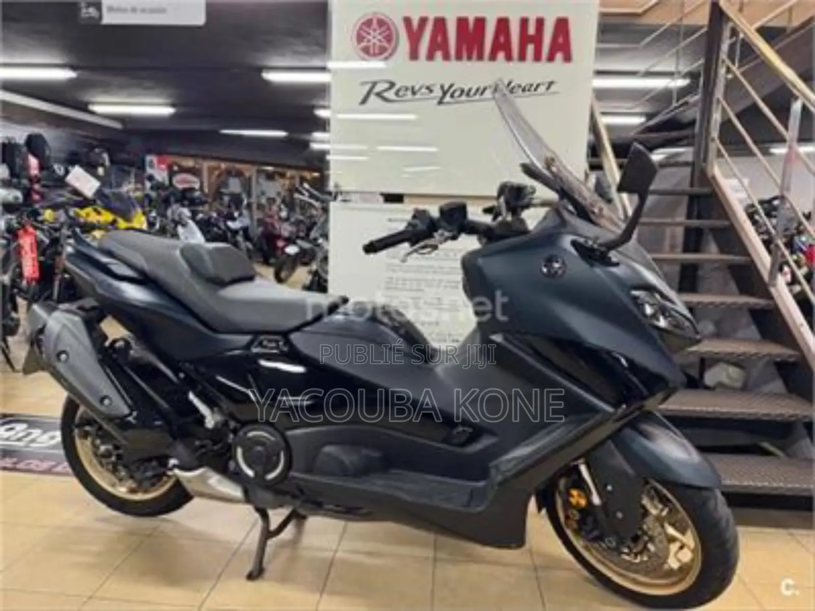 Neuf Yamaha NMAX 155 2023 Noir