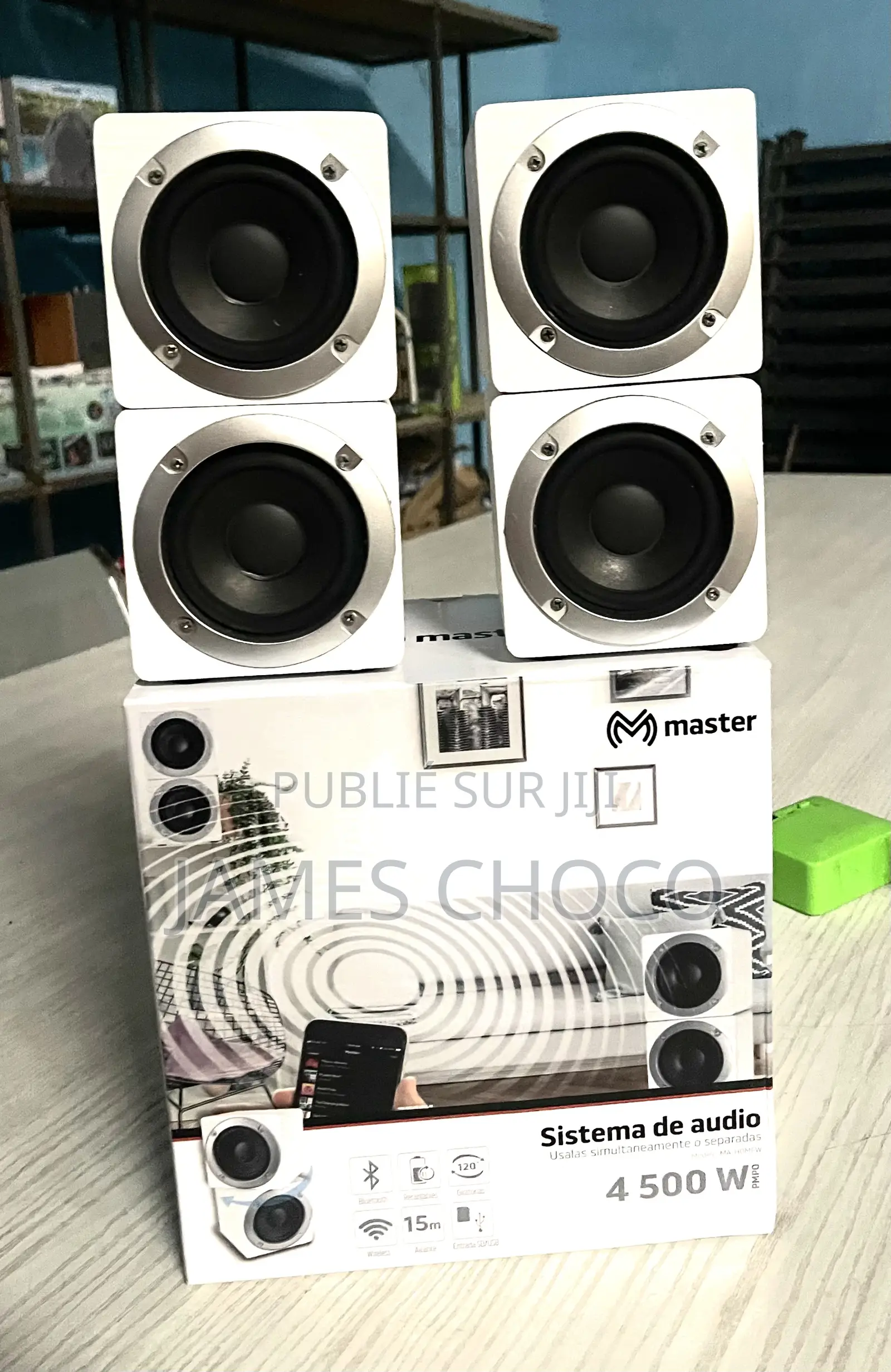 Master Enceinte Haut Parleur Portable Speaker Bluetooth