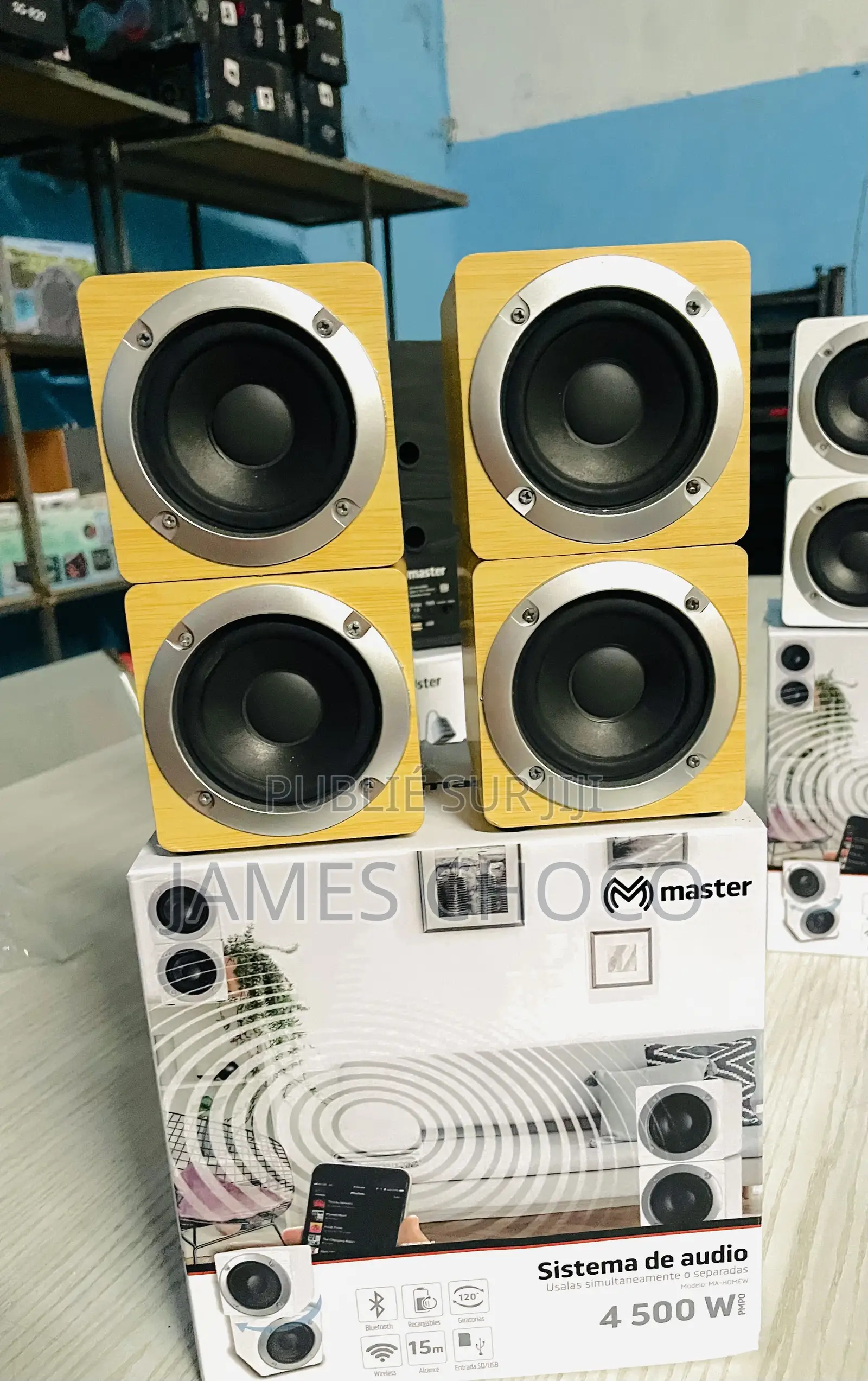 Master Enceinte Haut Parleur Portable Speaker Bluetooth