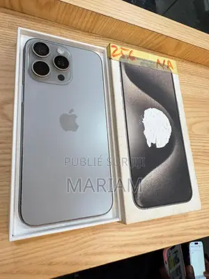 New Pomme iPhone 15 Pro Max 256 GB Gris