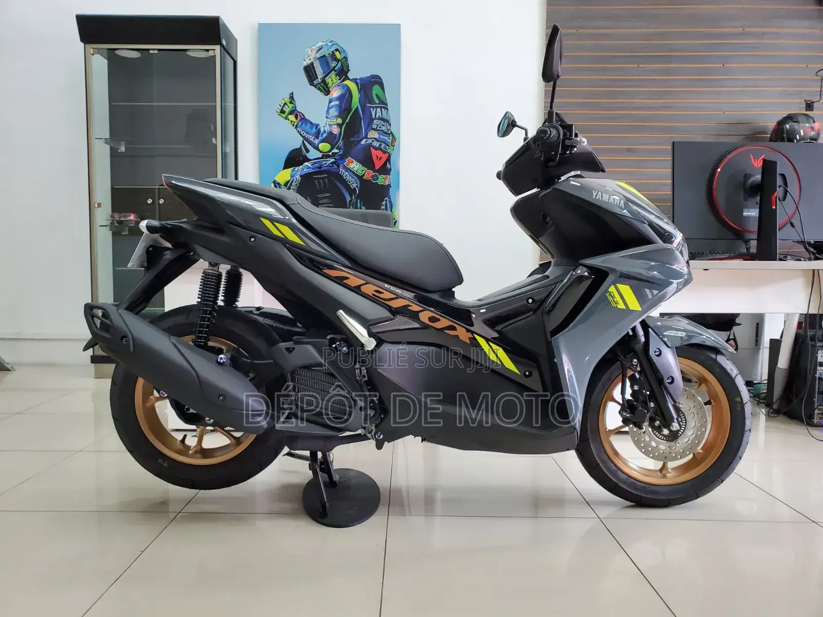 Neuf Yamaha NMAX 155 2023 Noir