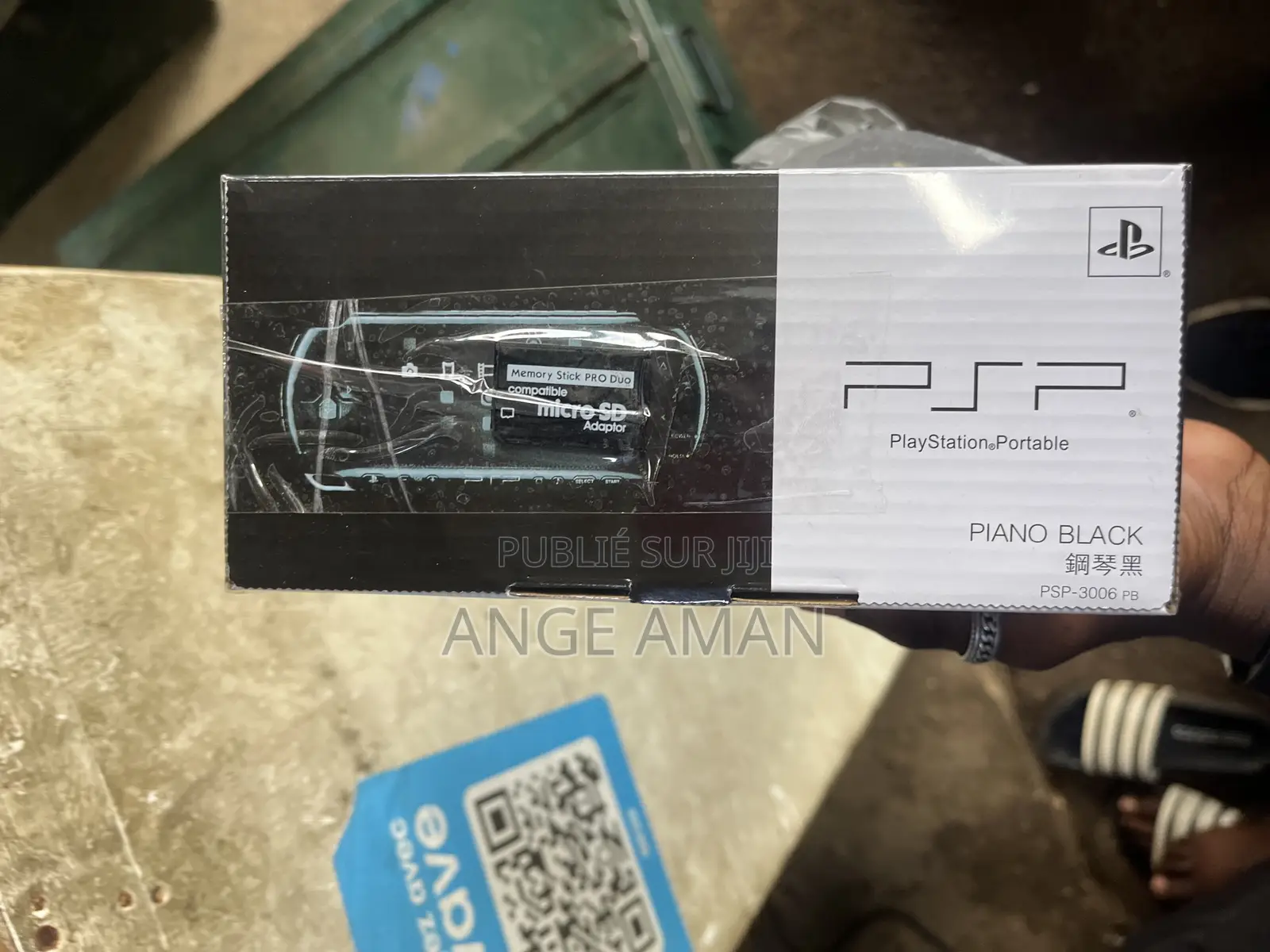 Console PSP + 20 Jeux Piano Black Portable