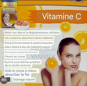 Photo - Vitamine C, Patar 1000 Capsules Éclaircissantes Dans La Boît