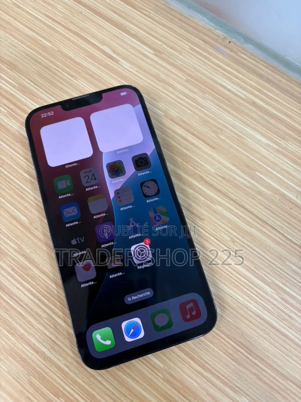 Pomme iPhone 13 Pro Max 256 GB Gris