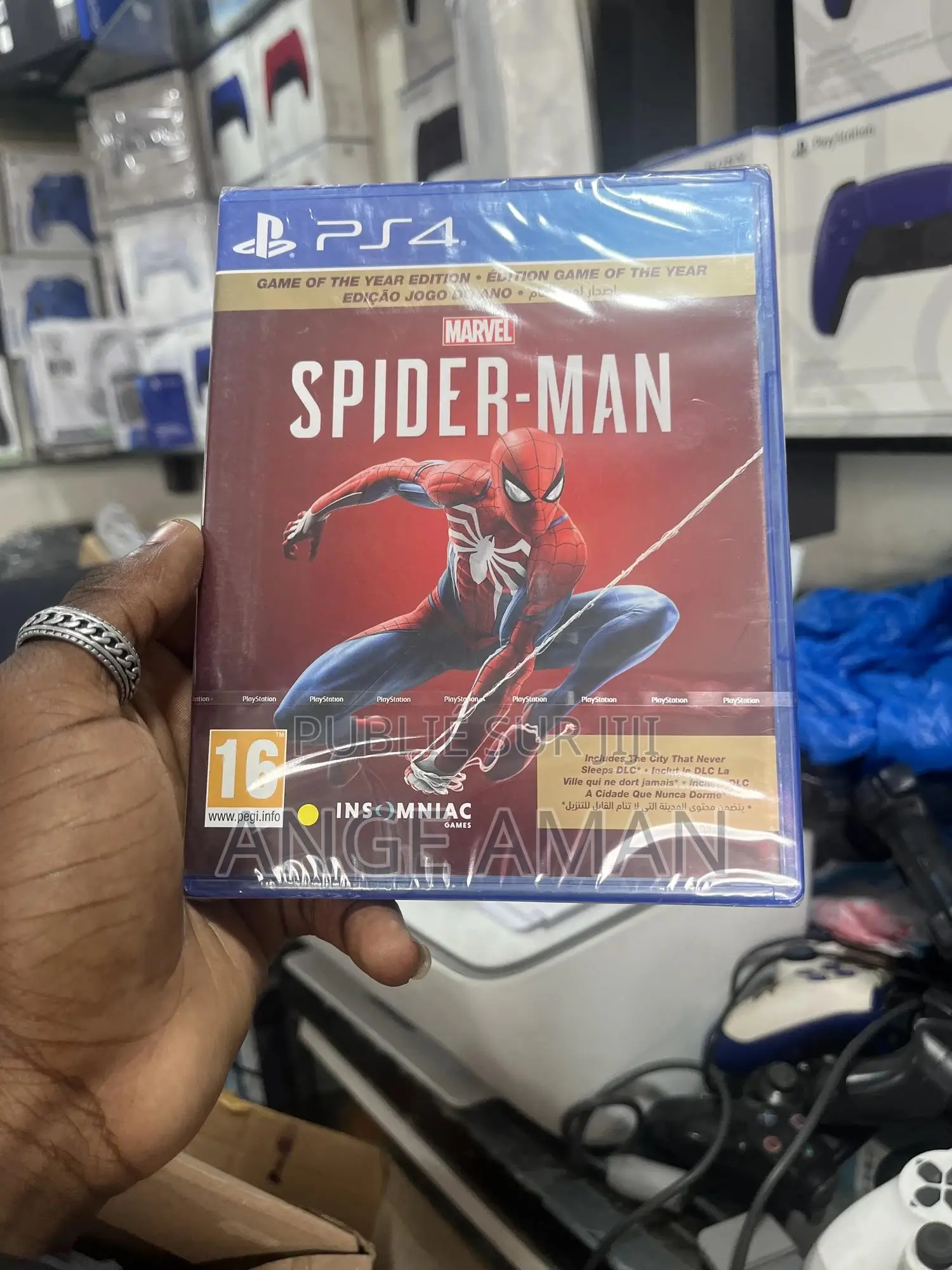Cd Marvel Spider-Man Ps4