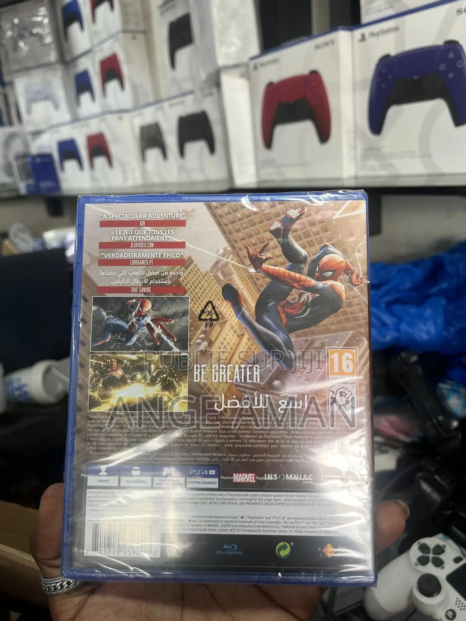 Cd Marvel Spider-Man Ps4