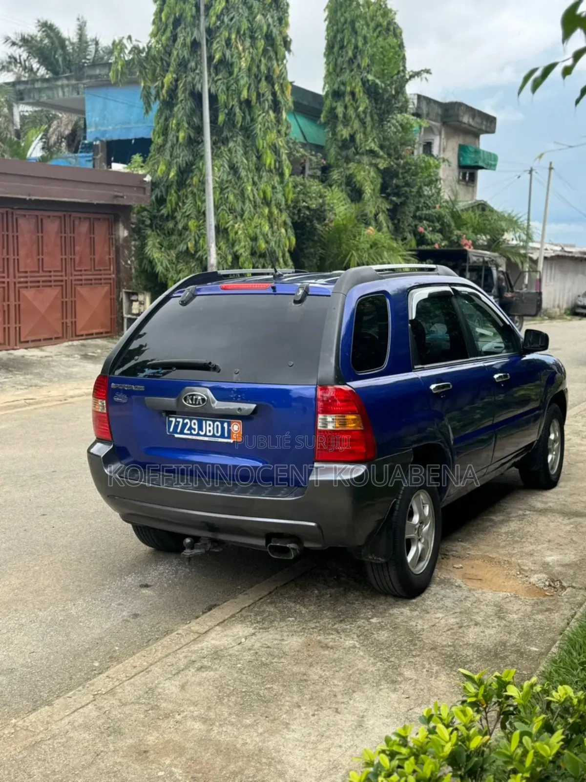 Kia Sportage 2007 Bleu