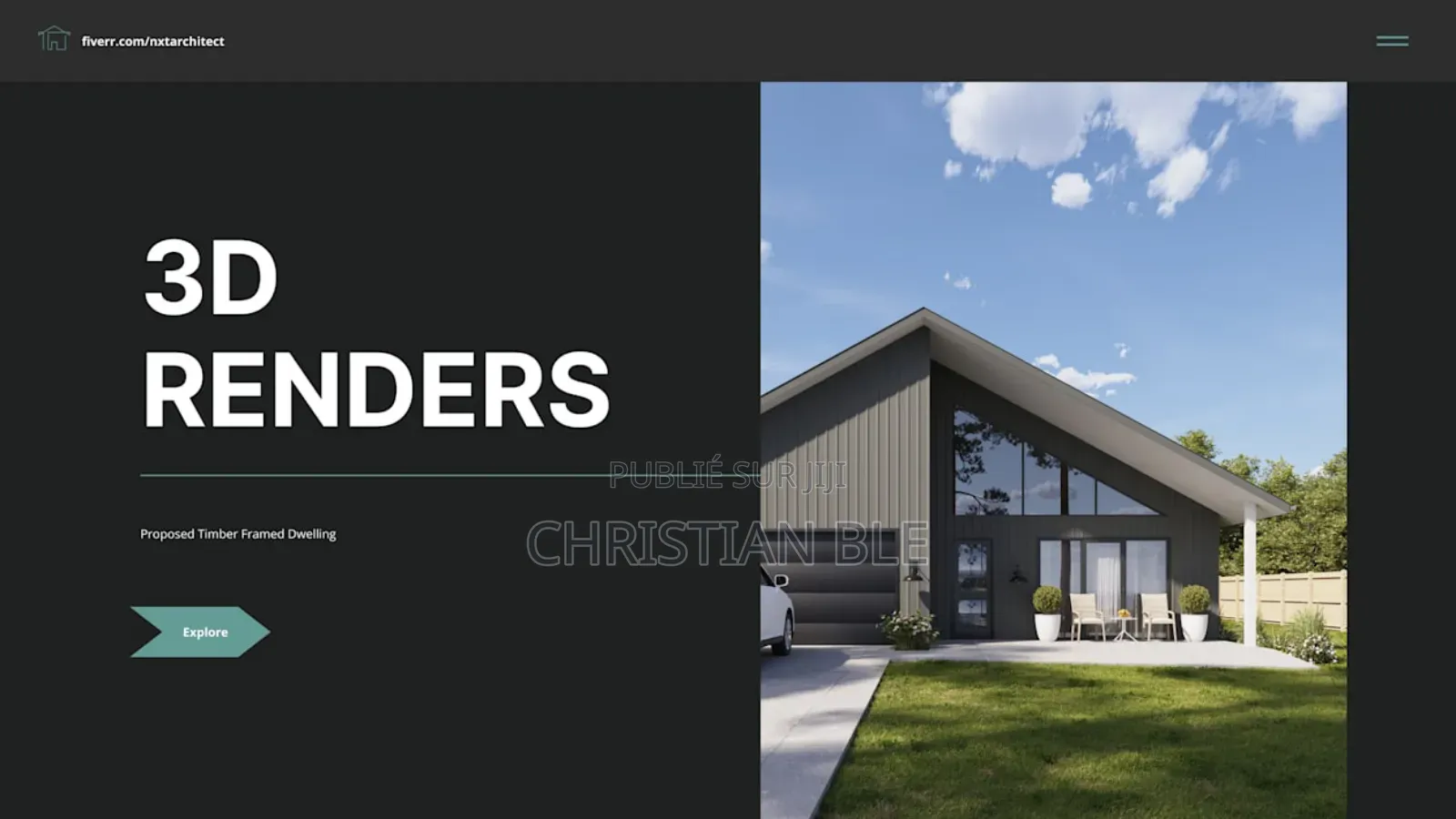 Design Graphique】【Architecture 2d-3d】【Animation Audiovisuel