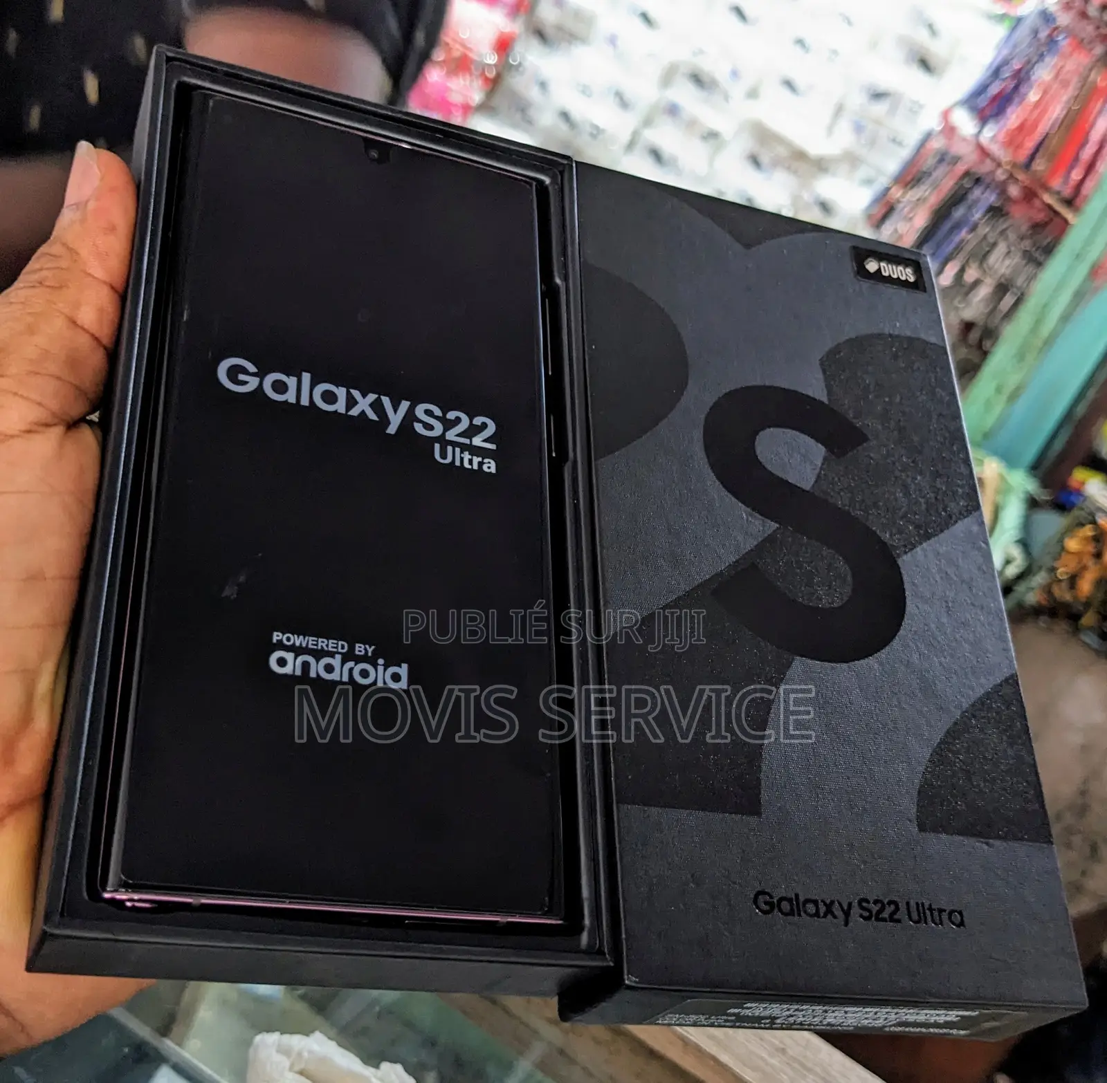 New Samsung Galaxy S22 Ultra 5G 256 GB Or rose