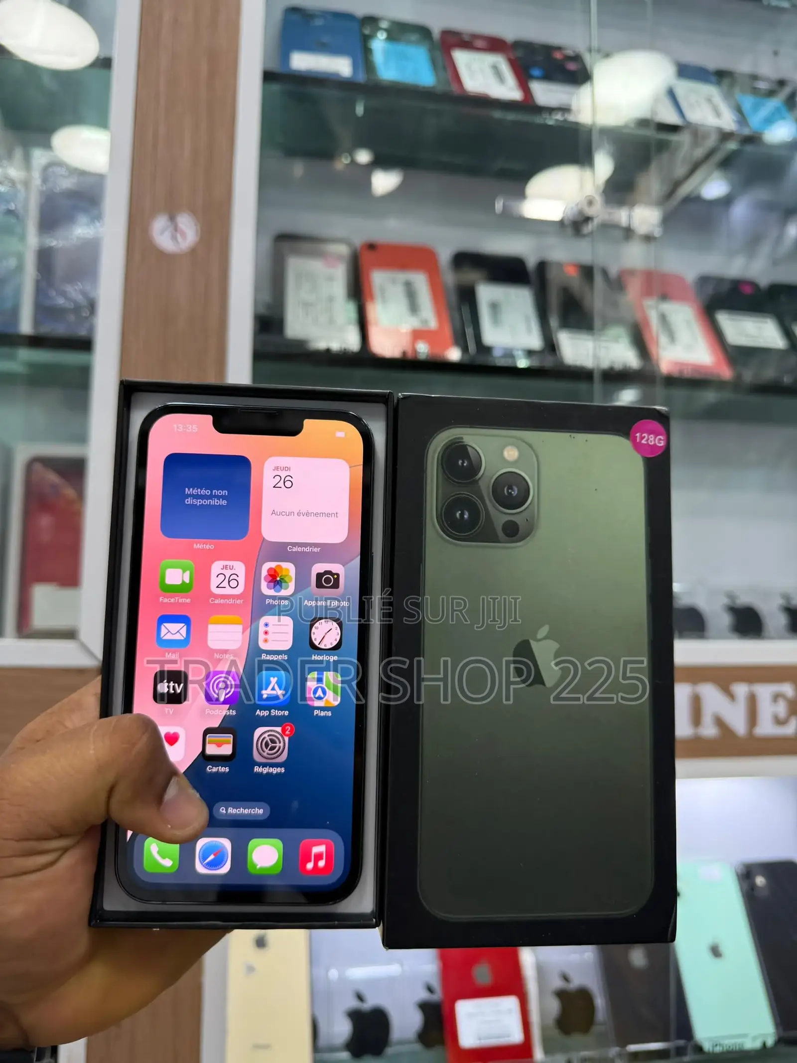 Pomme iPhone 13 Pro 128 GB Vert