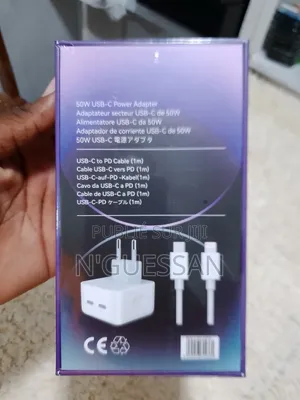 Chargeur iPhone 50w Deux Port