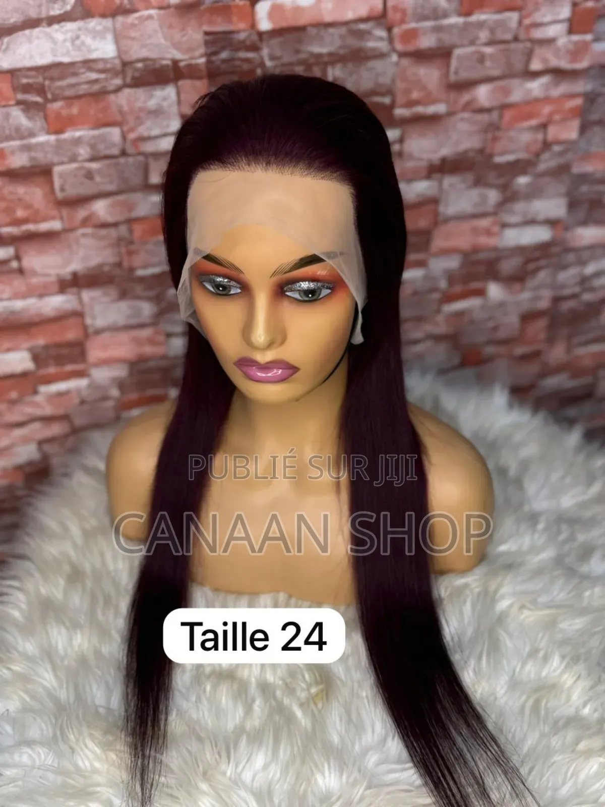 Perruque Lisse Qualité Péruvienne 100% Humaine