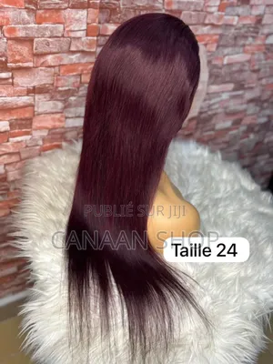 Perruque Lisse Qualité Péruvienne 100% Humaine