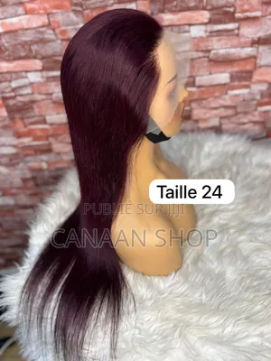 Perruque Lisse Qualité Péruvienne 100% Humaine