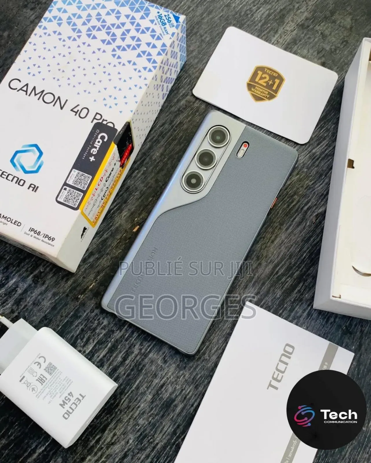 New Tecno Camon 40 Pro 256 GB Gris