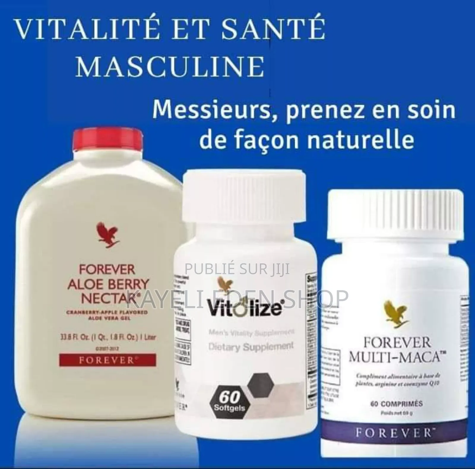 Pack Vitalité Homme