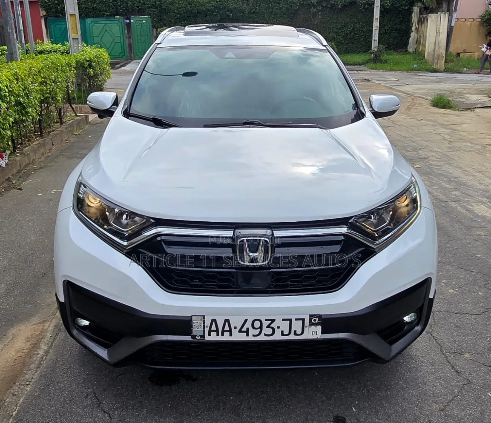 Honda CR-V EX AWD 2020 Blanc