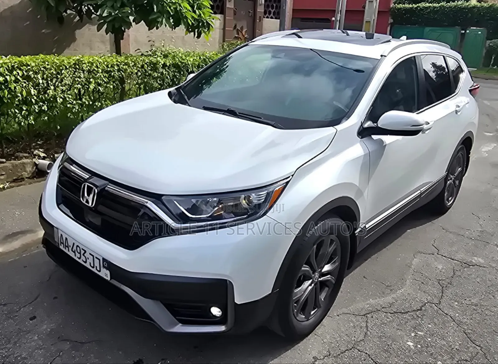 Honda CR-V EX AWD 2020 Blanc